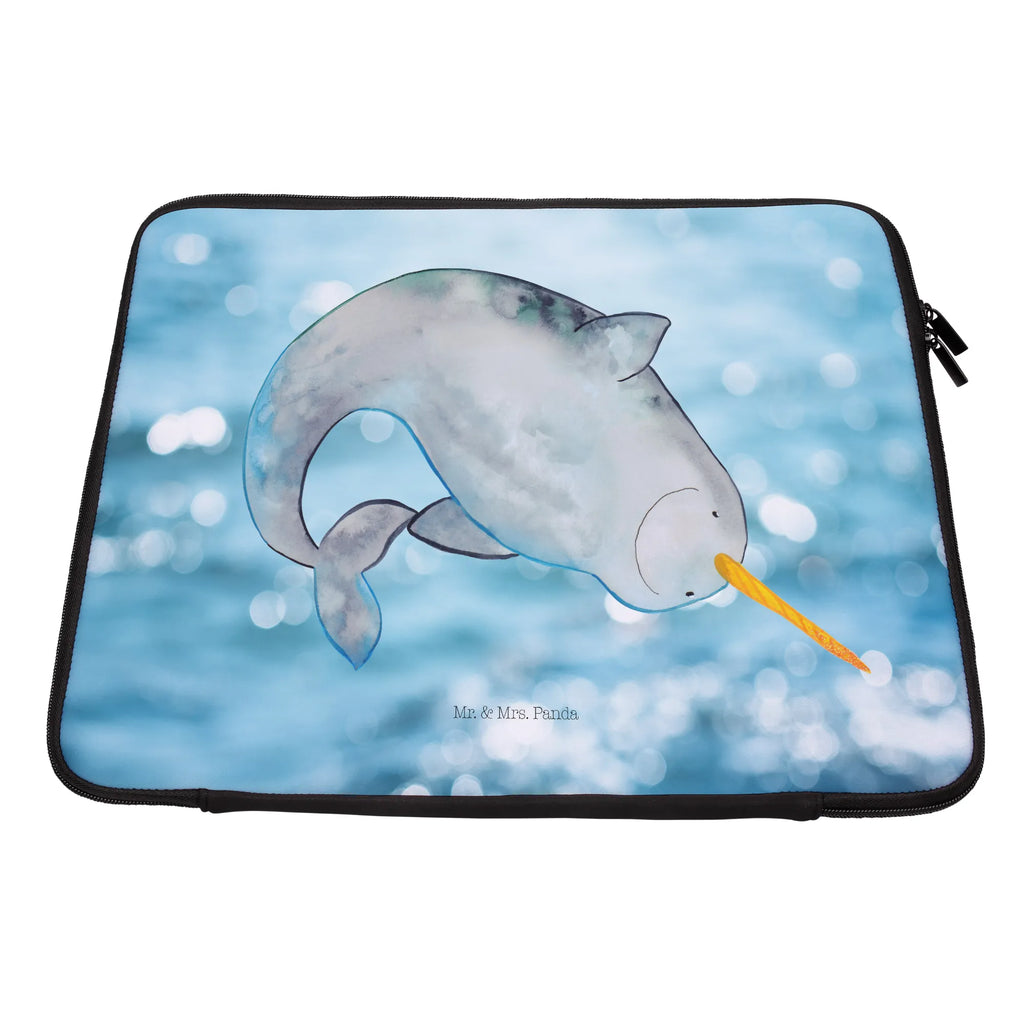 Notebook Tasche Narwal Notebook Tasche, Laptop, Computertasche, Tasche, Notebook-Tasche, Notebook-Reisehülle, Notebook Schutz, Meerestiere, Meer, Urlaub, Narwal, Wal, Putzen, Hausfrau, Junggesellin, aufräumen, Kinderzimmer