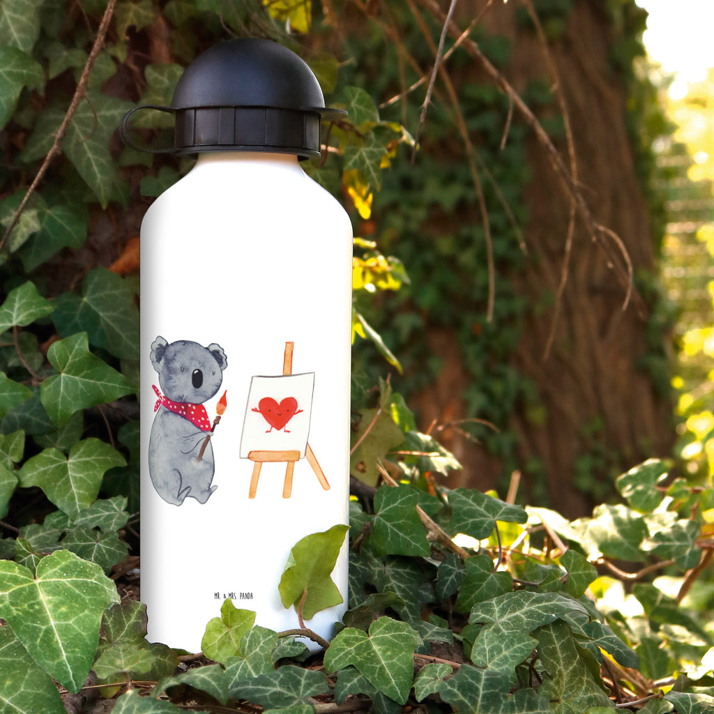 Kindertrinkflasche Koala Künstler Kindertrinkflasche, Kinder Trinkflasche, Trinkflasche, Flasche, Kinderflasche, Kinder, Kids, Kindergarten Flasche, Grundschule, Jungs, Mädchen, Koala, Koalabär, Liebe, Liebensbeweis, Liebesgeschenk, Gefühle, Künstler, zeichnen