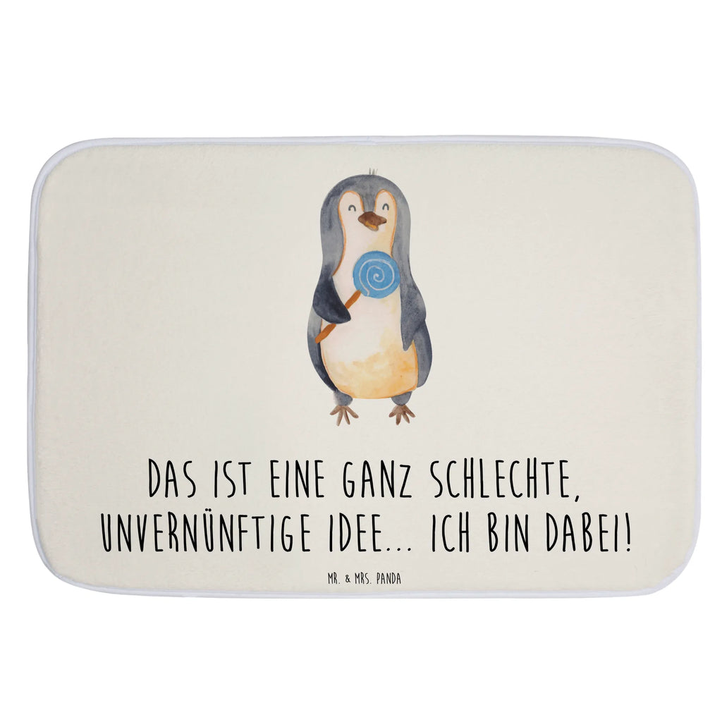 Badvorleger Pinguin Lolli Badematte, Badteppich, Duschvorleger, Badezimmerteppich, Badezimmermatte, Badvorleger, Duschmatte, Duschteppich, Badteppiche, Badgarnitur, Badematten, Teppich Badezimmer, Badezimmermatten, Pinguin, Pinguine, Lolli, Süßigkeiten, Blödsinn, Spruch, Rebell, Gauner, Ganove, Rabauke