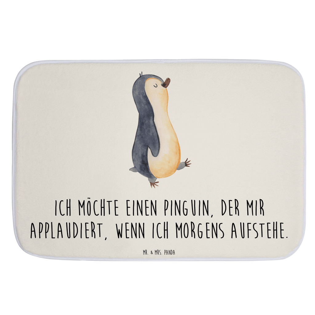 Badvorleger Pinguin marschieren Badematte, Badteppich, Duschvorleger, Badezimmerteppich, Badezimmermatte, Badvorleger, Duschmatte, Duschteppich, Badteppiche, Badgarnitur, Badematten, Teppich Badezimmer, Badezimmermatten, Pinguin, Pinguine, Frühaufsteher, Langschläfer, Bruder, Schwester, Familie