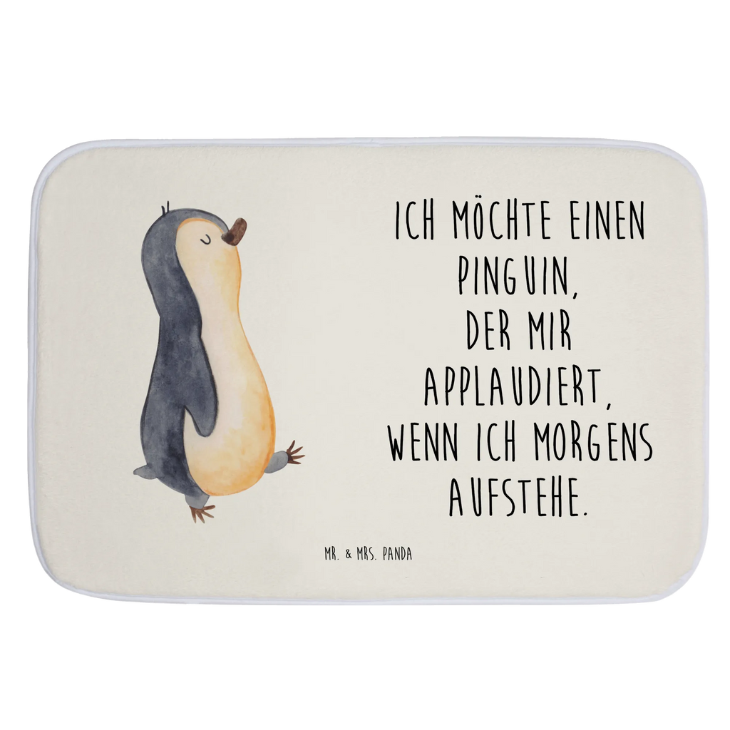 Badvorleger Pinguin marschieren Badematte, Badteppich, Duschvorleger, Badezimmerteppich, Badezimmermatte, Badvorleger, Duschmatte, Duschteppich, Badteppiche, Badgarnitur, Badematten, Teppich Badezimmer, Badezimmermatten, Pinguin, Pinguine, Frühaufsteher, Langschläfer, Bruder, Schwester, Familie