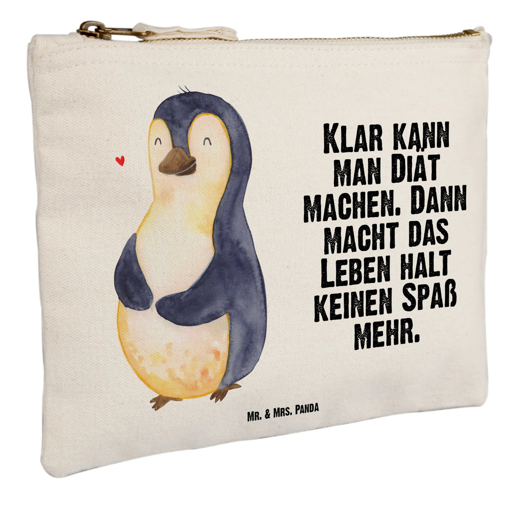 Schminktasche Pinguin Diät Schminktasche, Kosmetiktasche, Kosmetikbeutel, Stiftemäppchen, Etui, Federmappe, Makeup, XXL, Schminketui, Kosmetiketui, Schlamperetui, Pinguin, Pinguine, Diät, Abnehmen, Abspecken, Gewicht, Motivation, Selbstliebe, Körperliebe, Selbstrespekt