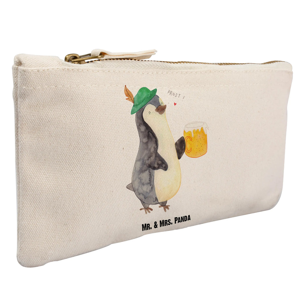 Schminktasche Pinguin Bier Schminktasche, Kosmetiktasche, Kosmetikbeutel, Stiftemäppchen, Etui, Federmappe, Makeup, XXL, Schminketui, Kosmetiketui, Schlamperetui, Pinguin, Pinguine, Bier, Oktoberfest