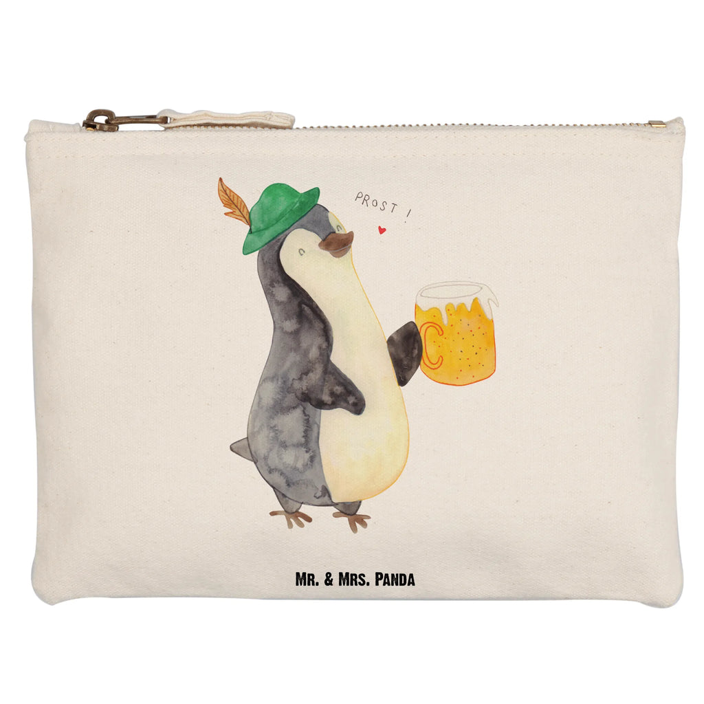 Schminktasche Pinguin Bier Schminktasche, Kosmetiktasche, Kosmetikbeutel, Stiftemäppchen, Etui, Federmappe, Makeup, XXL, Schminketui, Kosmetiketui, Schlamperetui, Pinguin, Pinguine, Bier, Oktoberfest