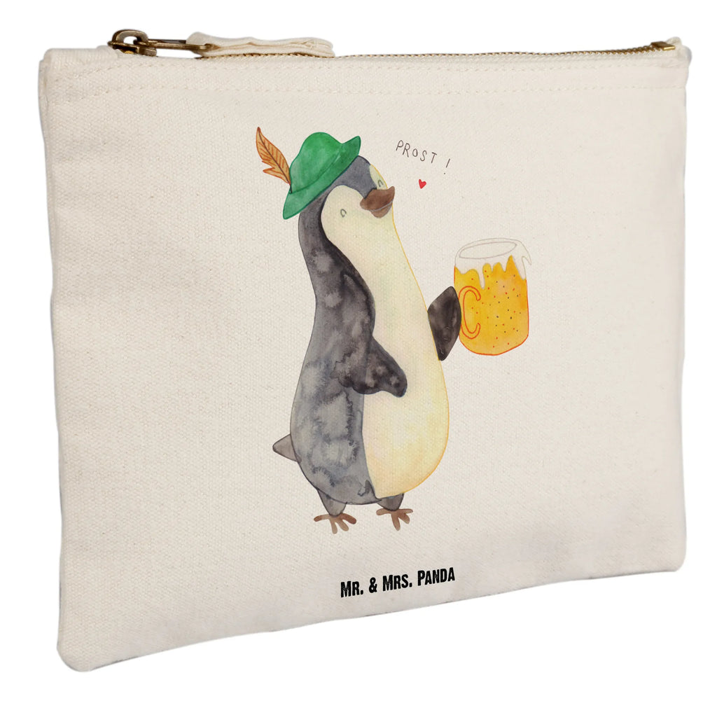 Schminktasche Pinguin Bier Schminktasche, Kosmetiktasche, Kosmetikbeutel, Stiftemäppchen, Etui, Federmappe, Makeup, XXL, Schminketui, Kosmetiketui, Schlamperetui, Pinguin, Pinguine, Bier, Oktoberfest