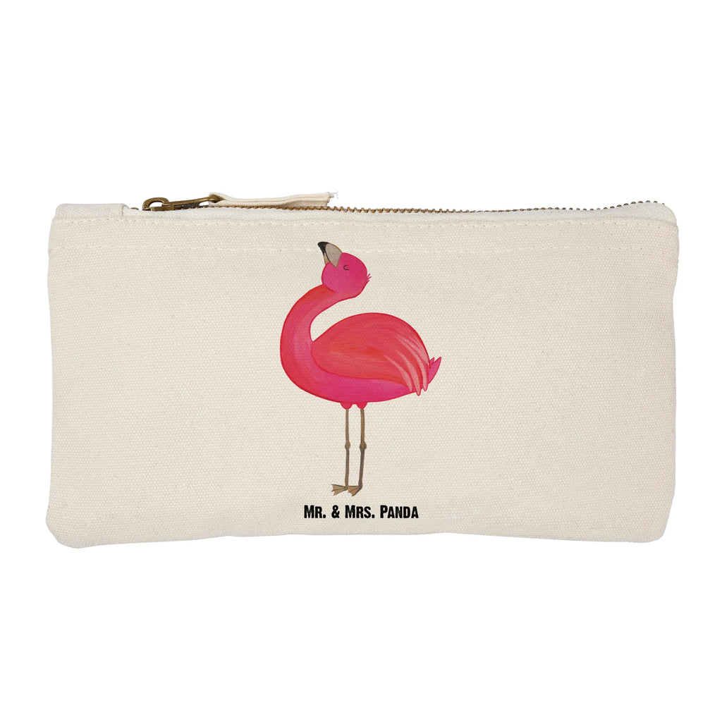 Schminktasche Flamingo Stolz Schminktasche, Kosmetiktasche, Kosmetikbeutel, Stiftemäppchen, Etui, Federmappe, Makeup, XXL, Schminketui, Kosmetiketui, Schlamperetui, Flamingo, stolz, Freude, Selbstliebe, Selbstakzeptanz, Freundin, beste Freundin, Tochter, Mama, Schwester