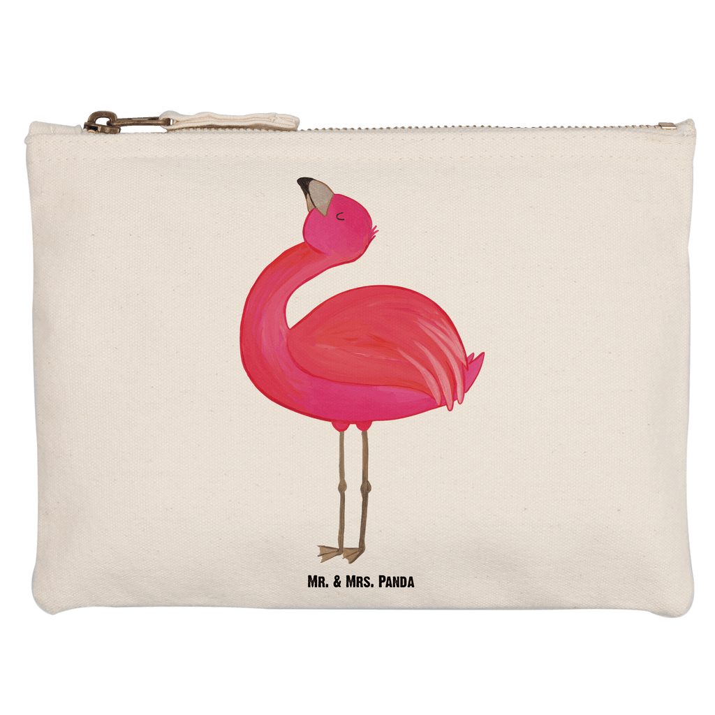 Schminktasche Flamingo Stolz Schminktasche, Kosmetiktasche, Kosmetikbeutel, Stiftemäppchen, Etui, Federmappe, Makeup, XXL, Schminketui, Kosmetiketui, Schlamperetui, Flamingo, stolz, Freude, Selbstliebe, Selbstakzeptanz, Freundin, beste Freundin, Tochter, Mama, Schwester