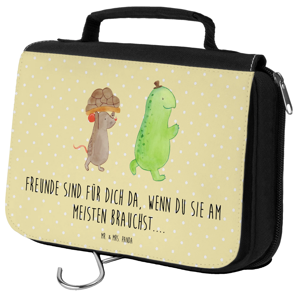 Kulturbeutel Schildkröte Maus Kulturbeutel, Zum Aufhängen, Waschtasche, Kosmetiktasche, Damen, Herren, Aufbewahrungstasche, Schminktasche, Kosmetikbeutel, Organizer, Kulturtasche, Schminkutensil, Schildkröte, Maus, Freunde, Freundinnen, beste Freunde, beste Freundinnen