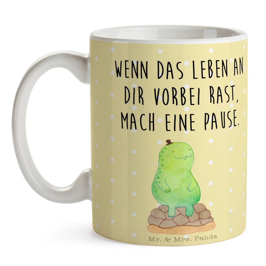 Tasse Schildkröte Pause Tasse, Kaffeetasse, Teetasse, Becher, Kaffeebecher, Teebecher, Keramiktasse, Porzellantasse, Büro Tasse, Geschenk Tasse, Tasse Sprüche, Tasse Motive, Kaffeetassen, Tasse bedrucken, Designer Tasse, Cappuccino Tassen, Schöne Teetassen, Schildkröte, Achtsamkeit, Entschleunigen, achtsam