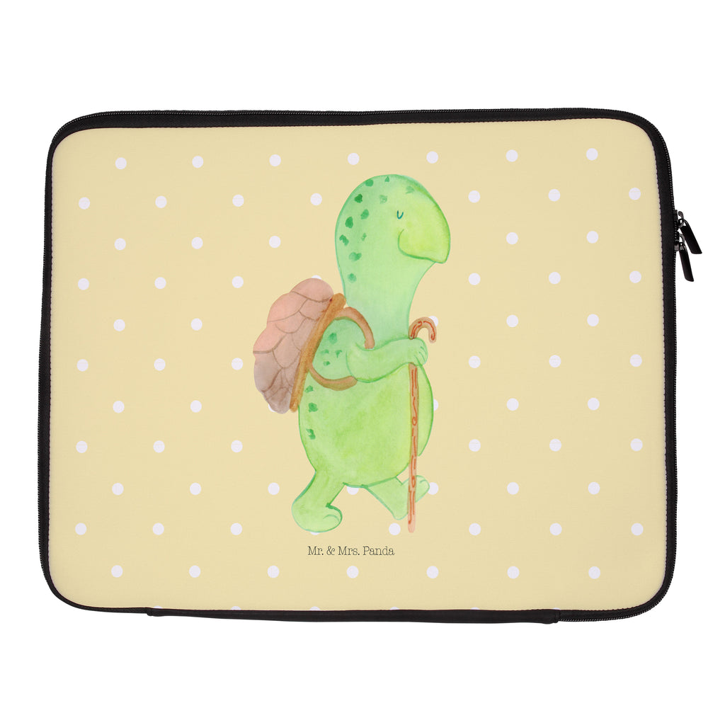 Notebook Tasche Schildkröte Wanderer Notebook Tasche, Laptop, Computertasche, Tasche, Notebook-Tasche, Notebook-Reisehülle, Notebook Schutz, Schildkröte, Schildkröten, Motivation, Motivationsspruch, Motivationssprüche, Neuanfang