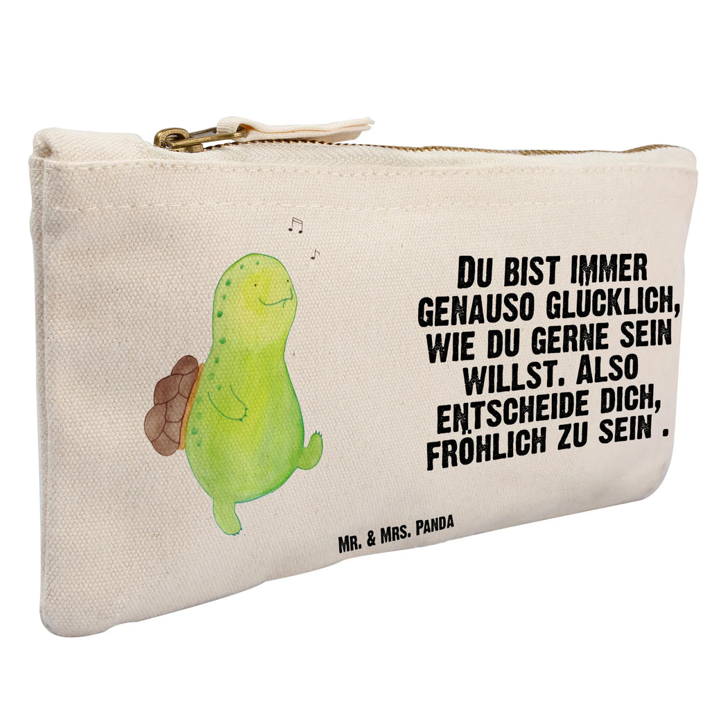 Schminktasche Schildkröte Pfeifen Schminktasche, Kosmetiktasche, Kosmetikbeutel, Stiftemäppchen, Etui, Federmappe, Makeup, XXL, Schminketui, Kosmetiketui, Schlamperetui, Schildkröte, Schildi, Schildkröten, fröhlich, Glück, Motivation, Lebensfreude, Depression, Trennung, Neuanfang