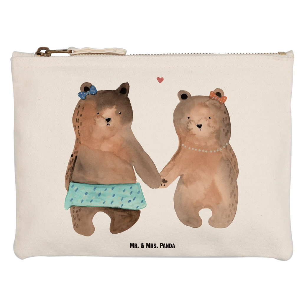 Schminktasche Bär Freundin Schminktasche, Kosmetiktasche, Kosmetikbeutel, Stiftemäppchen, Etui, Federmappe, Makeup, XXL, Schminketui, Kosmetiketui, Schlamperetui, Bär, Teddy, Teddybär, Bär Freundin Beste Freund Liebe Liebesbeweis Verliebt Kumpel Kumpeliene