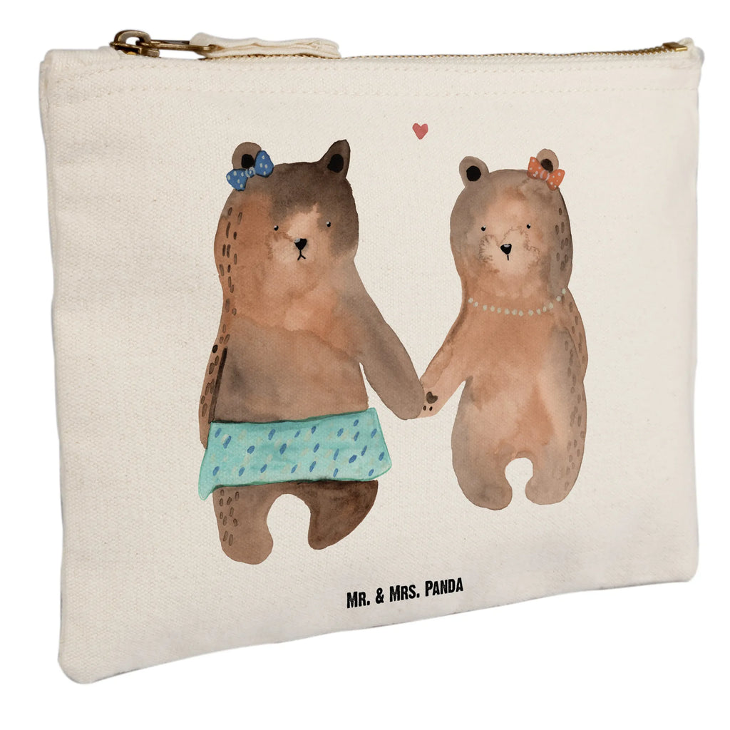 Schminktasche Bär Freundin Schminktasche, Kosmetiktasche, Kosmetikbeutel, Stiftemäppchen, Etui, Federmappe, Makeup, XXL, Schminketui, Kosmetiketui, Schlamperetui, Bär, Teddy, Teddybär, Bär Freundin Beste Freund Liebe Liebesbeweis Verliebt Kumpel Kumpeliene