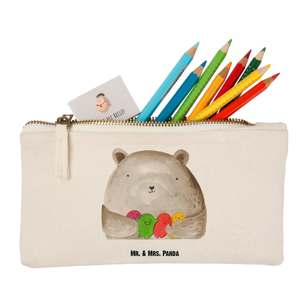 Schminktasche Bär Gefühl Schminktasche, Kosmetiktasche, Kosmetikbeutel, Stiftemäppchen, Etui, Federmappe, Makeup, XXL, Schminketui, Kosmetiketui, Schlamperetui, Bär, Teddy, Teddybär, Wahnsinn, Verrückt, Durchgedreht