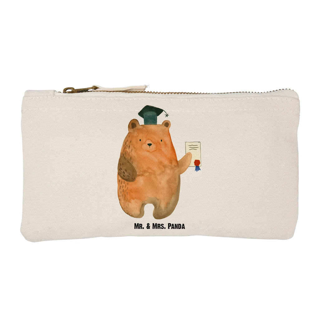 Schminktasche Prüfungsbär Schminktasche, Kosmetiktasche, Kosmetikbeutel, Stiftemäppchen, Etui, Federmappe, Makeup, XXL, Schminketui, Kosmetiketui, Schlamperetui, Bär, Teddy, Teddybär, Abitur, Prüfungen, Prüfung bestanden, Abschluss, Zeugnis, Abschlusszeugnis