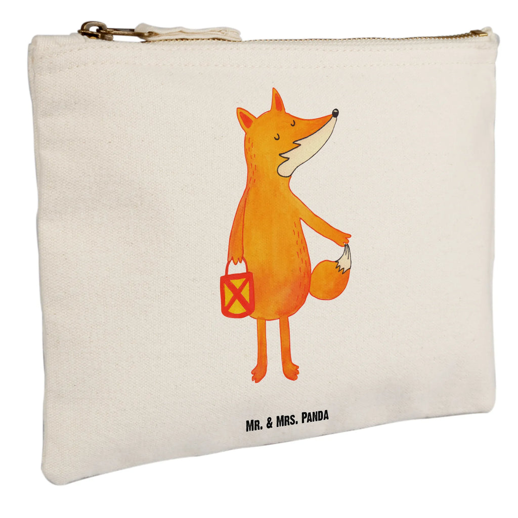 Schminktasche Fuchs Laterne Schminktasche, Kosmetiktasche, Kosmetikbeutel, Stiftemäppchen, Etui, Federmappe, Makeup, XXL, Schminketui, Kosmetiketui, Schlamperetui, Fuchs, Füchse, Spruch trösten, Liebeskummer Spruch, Laterne, Sankt Martin, Laternenumzug, Aufmuntern, Cäsar Otto Hugo Flaischlen