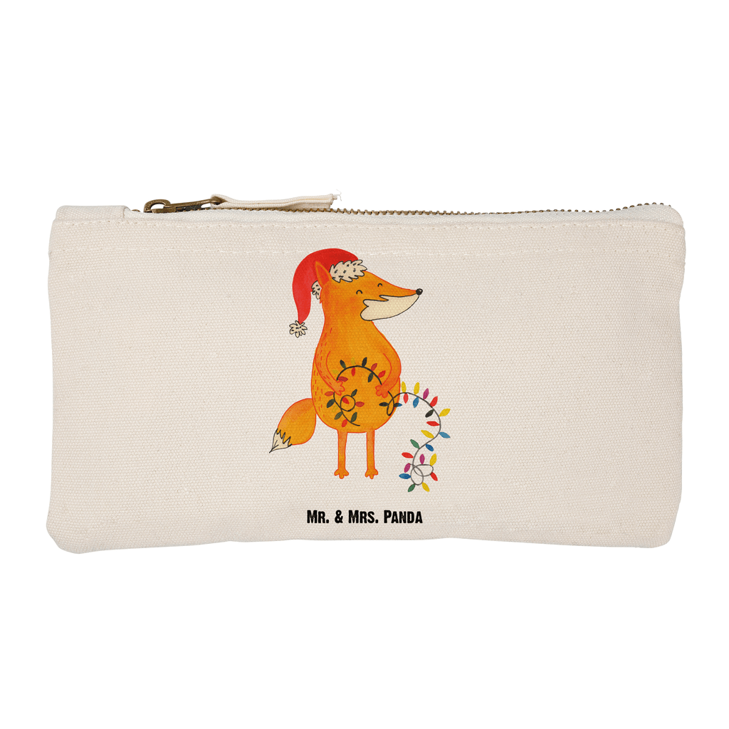 Schminktasche Fuchs Weihnachten Schminktasche, Kosmetiktasche, Kosmetikbeutel, Stiftemäppchen, Etui, Federmappe, Makeup, XXL, Schminketui, Kosmetiketui, Schlamperetui, Winter, Weihnachten, Weihnachtsdeko, Nikolaus, Advent, Heiligabend, Wintermotiv, Fuchs, Füchse, Spruch schön, Geschenk Weihnachten, Weihnachtsmann, Weihnachtszeit