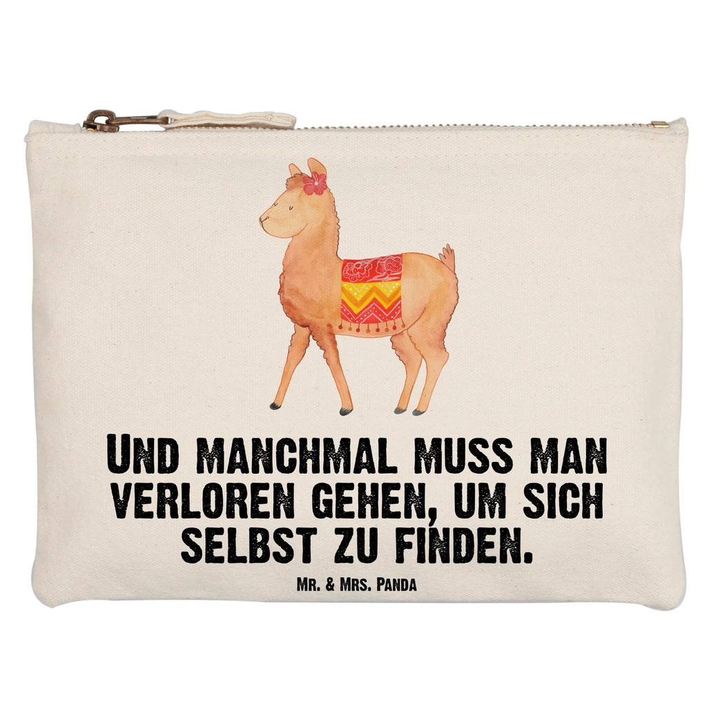 Schminktasche Alpaka Stolz Schminktasche, Kosmetiktasche, Kosmetikbeutel, Stiftemäppchen, Etui, Federmappe, Makeup, XXL, Schminketui, Kosmetiketui, Schlamperetui, Alpaka, Lama