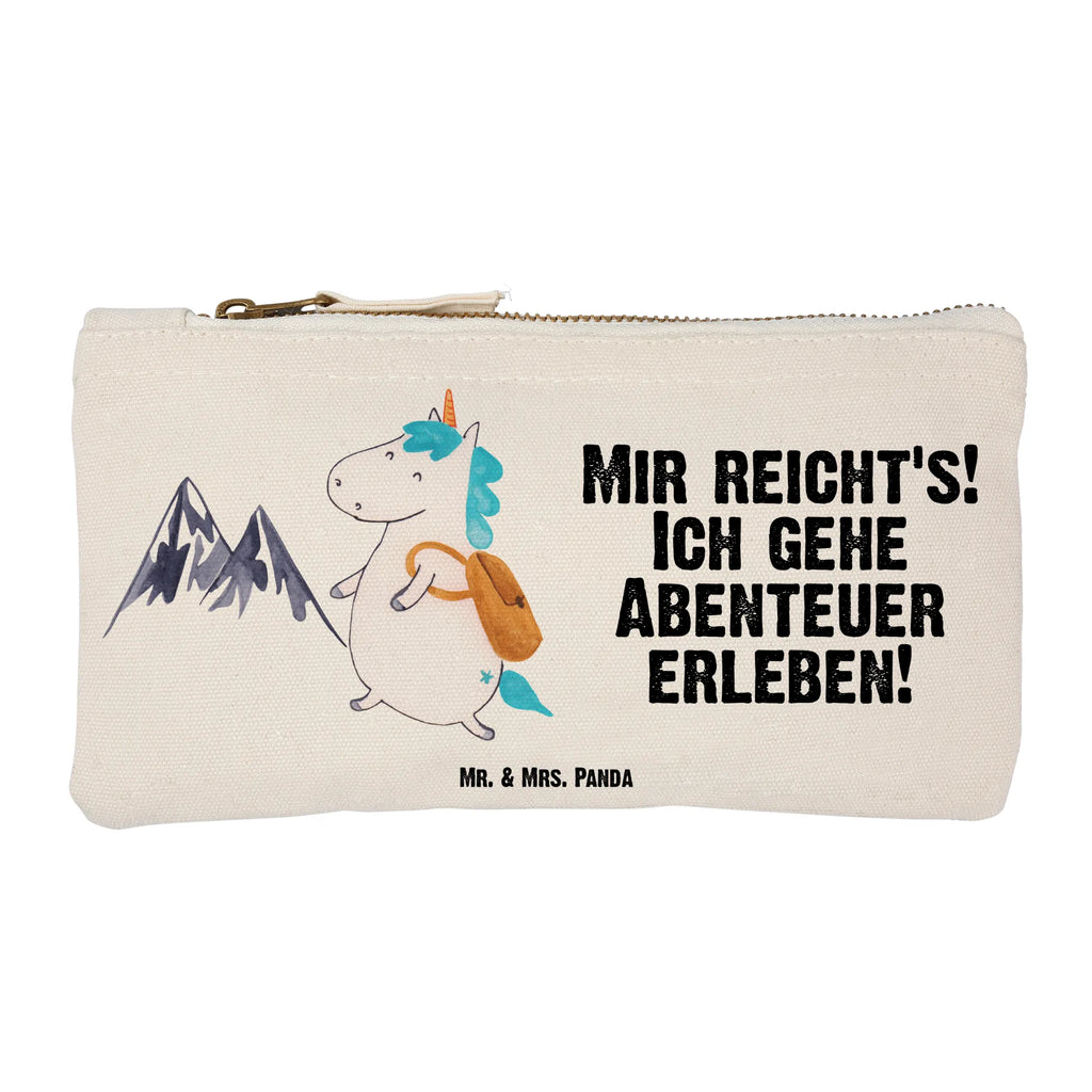 Schminktasche Einhorn Bergsteiger Schminktasche, Kosmetiktasche, Kosmetikbeutel, Stiftemäppchen, Etui, Federmappe, Makeup, XXL, Schminketui, Kosmetiketui, Schlamperetui, Einhorn, Einhörner, Einhorn Deko, Pegasus, Unicorn, Bergsteiger, Abenteuer, Berge, Abenteurer, Weltenbummler, Weltreise, Reisen, Urlaub, Entdecker