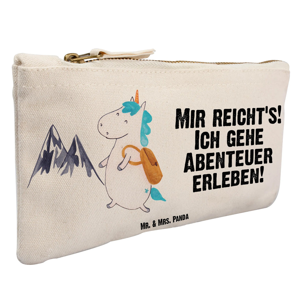 Schminktasche Einhorn Bergsteiger Schminktasche, Kosmetiktasche, Kosmetikbeutel, Stiftemäppchen, Etui, Federmappe, Makeup, XXL, Schminketui, Kosmetiketui, Schlamperetui, Einhorn, Einhörner, Einhorn Deko, Pegasus, Unicorn, Bergsteiger, Abenteuer, Berge, Abenteurer, Weltenbummler, Weltreise, Reisen, Urlaub, Entdecker