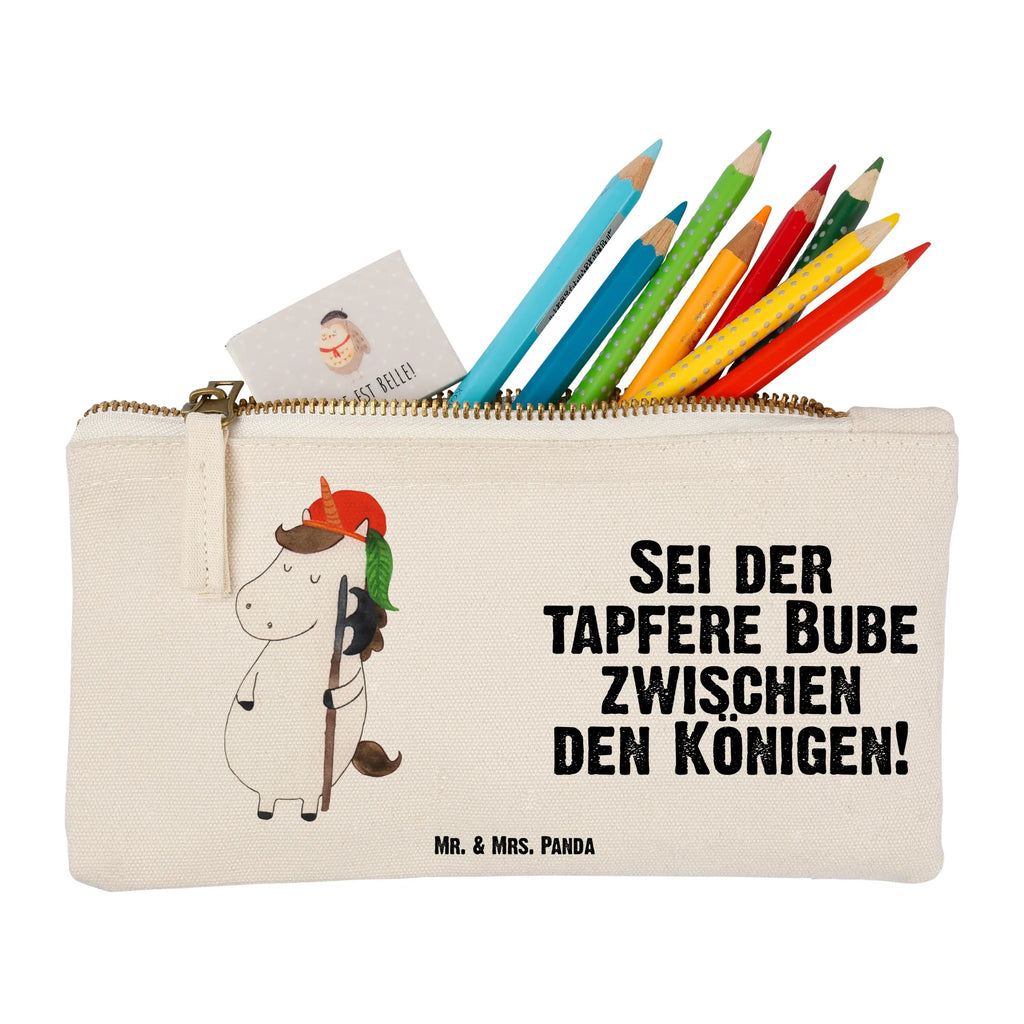 Schminktasche Einhorn Junge Schminktasche, Kosmetiktasche, Kosmetikbeutel, Stiftemäppchen, Etui, Federmappe, Makeup, XXL, Schminketui, Kosmetiketui, Schlamperetui, Einhorn, Einhörner, Einhorn Deko, Pegasus, Unicorn, Bube, Mittelalter