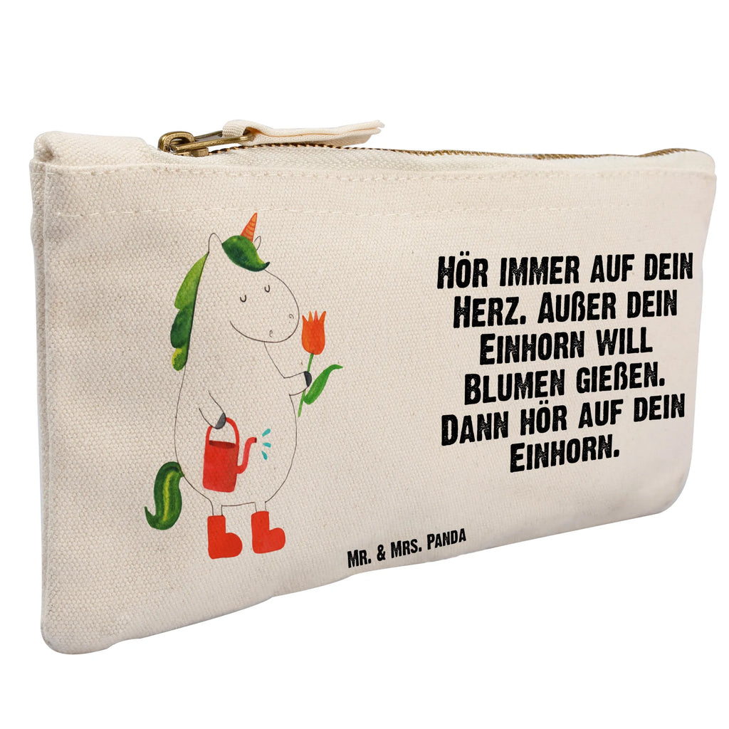 Schminktasche Einhorn Gärtner Schminktasche, Kosmetiktasche, Kosmetikbeutel, Stiftemäppchen, Etui, Federmappe, Makeup, XXL, Schminketui, Kosmetiketui, Schlamperetui, Einhorn, Einhörner, Einhorn Deko, Pegasus, Unicorn, Luftballon, Gießkanne, Giesskanne, Lebenslust, Freude, Blume, Freundin, Garten, Stiefel