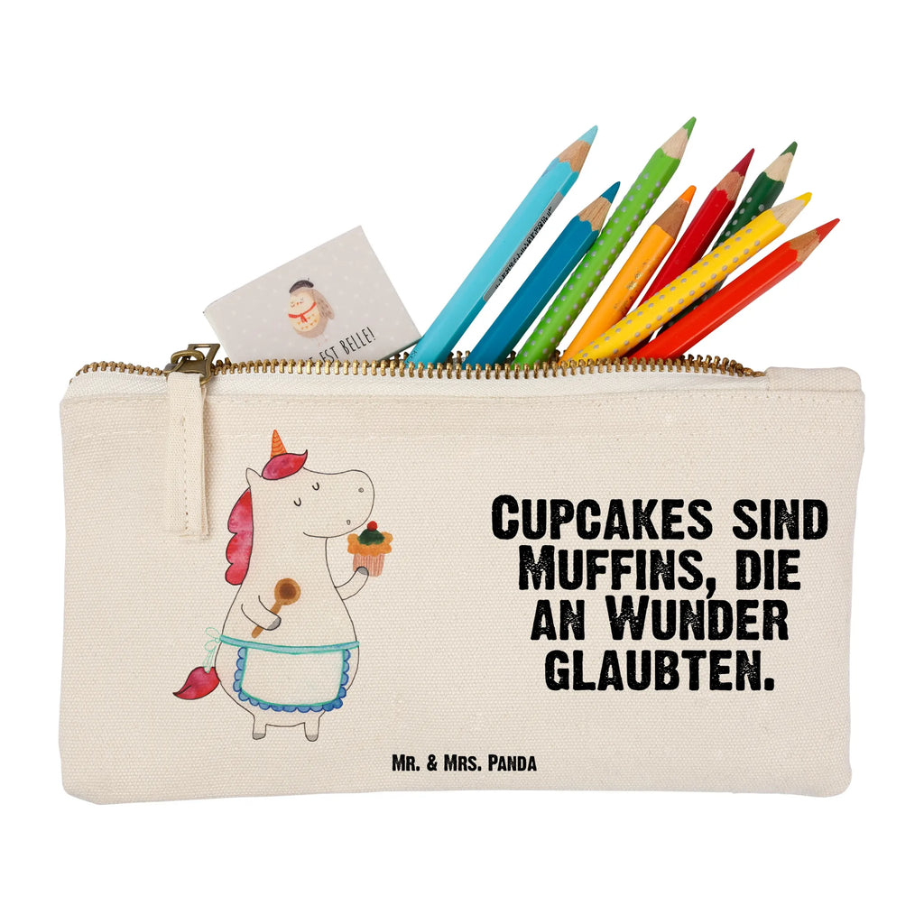 Schminktasche Einhorn Küche Schminktasche, Kosmetiktasche, Kosmetikbeutel, Stiftemäppchen, Etui, Federmappe, Makeup, XXL, Schminketui, Kosmetiketui, Schlamperetui, Einhorn, Einhörner, Einhorn Deko, Unicorn, backen, Muffin, Motivation, Träumer, träumen, Bäckerin, Hobbykoch, Koch, Torte, Kuchen