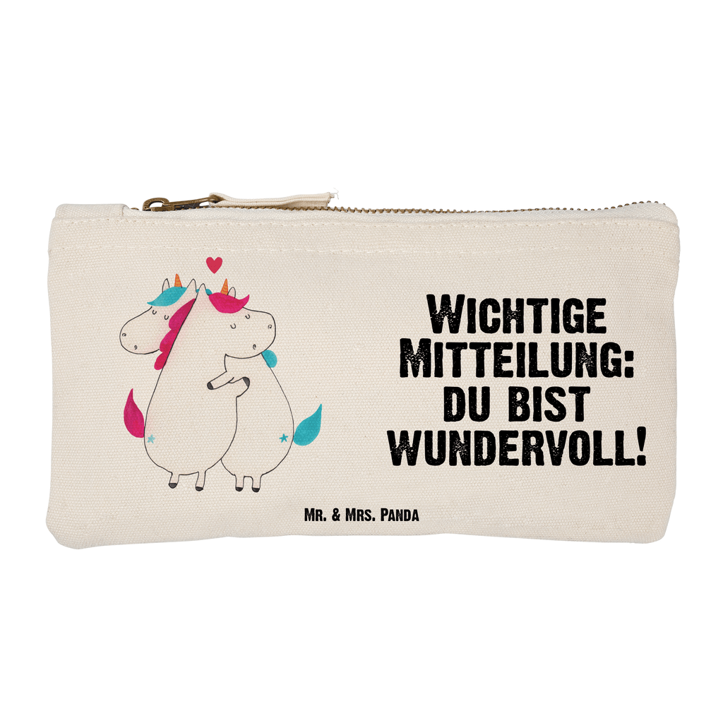 Schminktasche Einhorn Mitteilung Schminktasche, Kosmetiktasche, Kosmetikbeutel, Stiftemäppchen, Etui, Federmappe, Makeup, XXL, Schminketui, Kosmetiketui, Schlamperetui, Einhorn, Einhörner, Einhorn Deko, Pegasus, Unicorn, Valentinstag, Valentine, Liebe, Geschenk, Partner, Ehe, lustig, witzig, Spruch