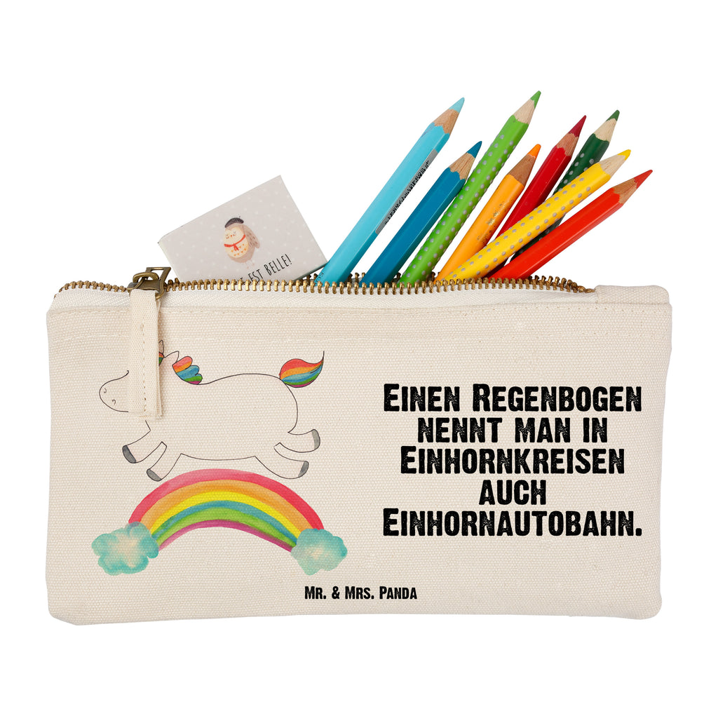 Schminktasche Einhorn Regenbogen Schminktasche, Kosmetiktasche, Kosmetikbeutel, Stiftemäppchen, Etui, Federmappe, Makeup, XXL, Schminketui, Kosmetiketui, Schlamperetui, Einhorn, Einhörner, Einhorn Deko, Pegasus, Unicorn, Regenbogen, Glitzer, Einhornpower, Erwachsenwerden, Einhornautobahn