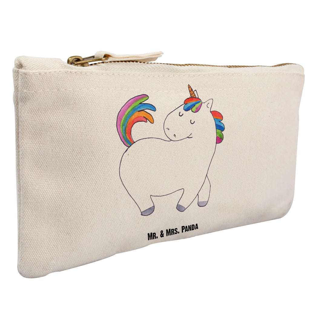 Schminktasche Einhorn Stolzieren Schminktasche, Kosmetiktasche, Kosmetikbeutel, Stiftemäppchen, Etui, Federmappe, Makeup, XXL, Schminketui, Kosmetiketui, Schlamperetui, Einhorn, Einhörner, Einhorn Deko, Pegasus, Unicorn, stolz, anders, bunt, Pferd, Reiter, Reiten, Freundin, Geschenk