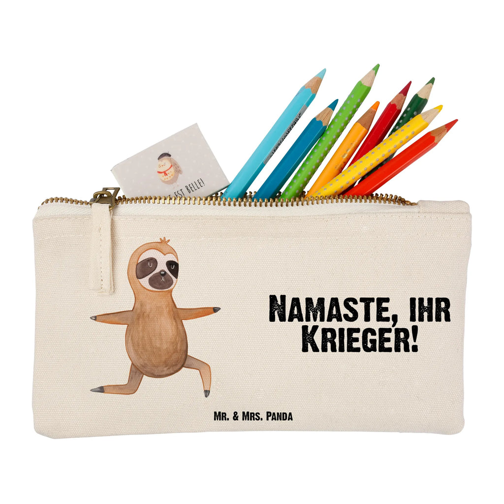 Schminktasche Faultier Yoga Schminktasche, Kosmetiktasche, Kosmetikbeutel, Stiftemäppchen, Etui, Federmappe, Makeup, XXL, Schminketui, Kosmetiketui, Schlamperetui, Faultier, Faultier Geschenk, Faultier Deko, Faultiere, faul, Lieblingstier, Yoga, Namaste, Krieger, Yogaübungen, Meditation, Atmung, Gelassenheit, Entspannung