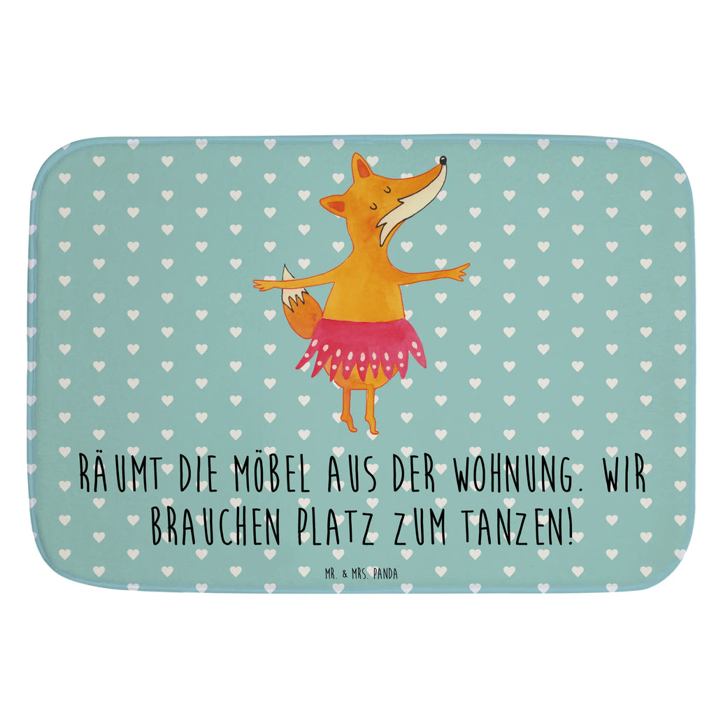 Badvorleger Fuchs Ballerina Badematte, Badteppich, Duschvorleger, Badezimmerteppich, Badezimmermatte, Badvorleger, Duschmatte, Duschteppich, Badteppiche, Badgarnitur, Badematten, Teppich Badezimmer, Badezimmermatten, Fuchs, Fuchs Spruch, Füchse, Füchsin, Ballerina, Ballett, Tänzerin, Tanzen, Party, Einladung, Geburtstag