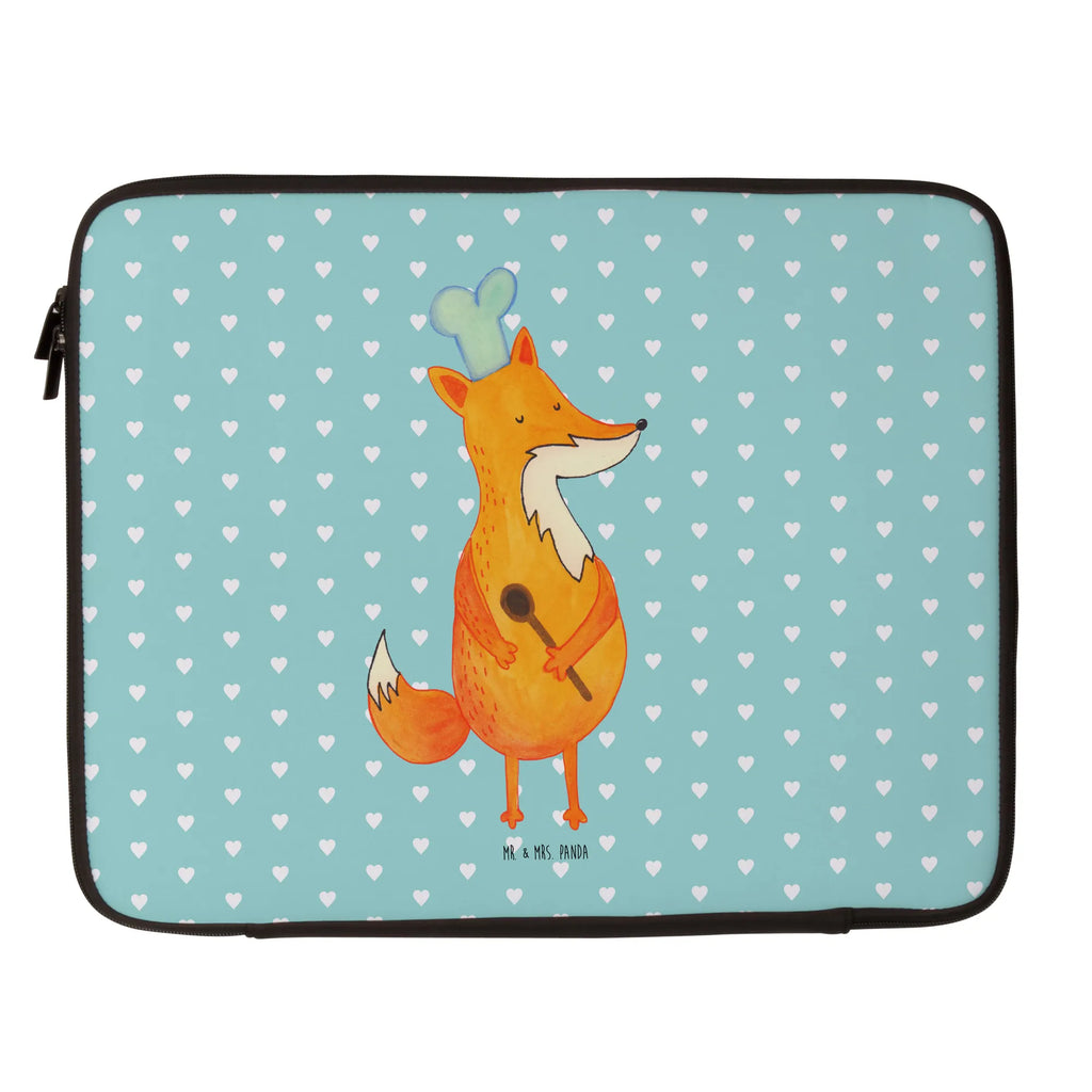 Notebook Tasche Fuchs Koch Notebook Tasche, Laptop, Computertasche, Tasche, Notebook-Tasche, Notebook-Reisehülle, Notebook Schutz, Fuchs, Füchse, Koch Geschenk, Küche Spruch, Küche Deko, Köche, Bäcker, Party Spruch, Spruch lustig, witzig