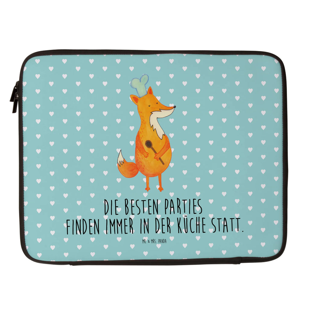 Notebook Tasche Fuchs Koch Notebook Tasche, Laptop, Computertasche, Tasche, Notebook-Tasche, Notebook-Reisehülle, Notebook Schutz, Fuchs, Füchse, Koch Geschenk, Küche Spruch, Küche Deko, Köche, Bäcker, Party Spruch, Spruch lustig, witzig