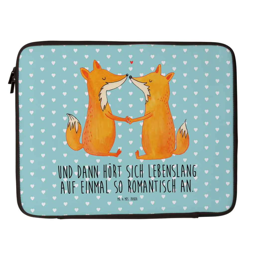 Notebook Tasche Füchse Liebe Notebook Tasche, Laptop, Computertasche, Tasche, Notebook-Tasche, Notebook-Reisehülle, Notebook Schutz, Fuchs, Füchse, Fox, Liebe, Liebespaar, Paar, Partner, Freundin, Freund, Ehe, Verlobte, Ehemann, Ehefrau, Liebesbeweis