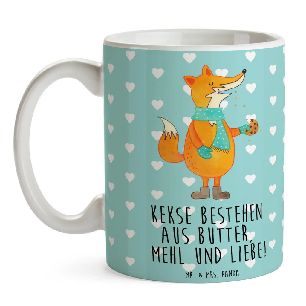 Tasse Fuchs Keks Tasse, Kaffeetasse, Teetasse, Becher, Kaffeebecher, Teebecher, Keramiktasse, Porzellantasse, Büro Tasse, Geschenk Tasse, Tasse Sprüche, Tasse Motive, Kaffeetassen, Tasse bedrucken, Designer Tasse, Cappuccino Tassen, Schöne Teetassen, Fuchs, Füchse, Backen Spruch, Kekse, Winter, Weihnachtszeit, Plätzchen, Liebe, Küche Deko