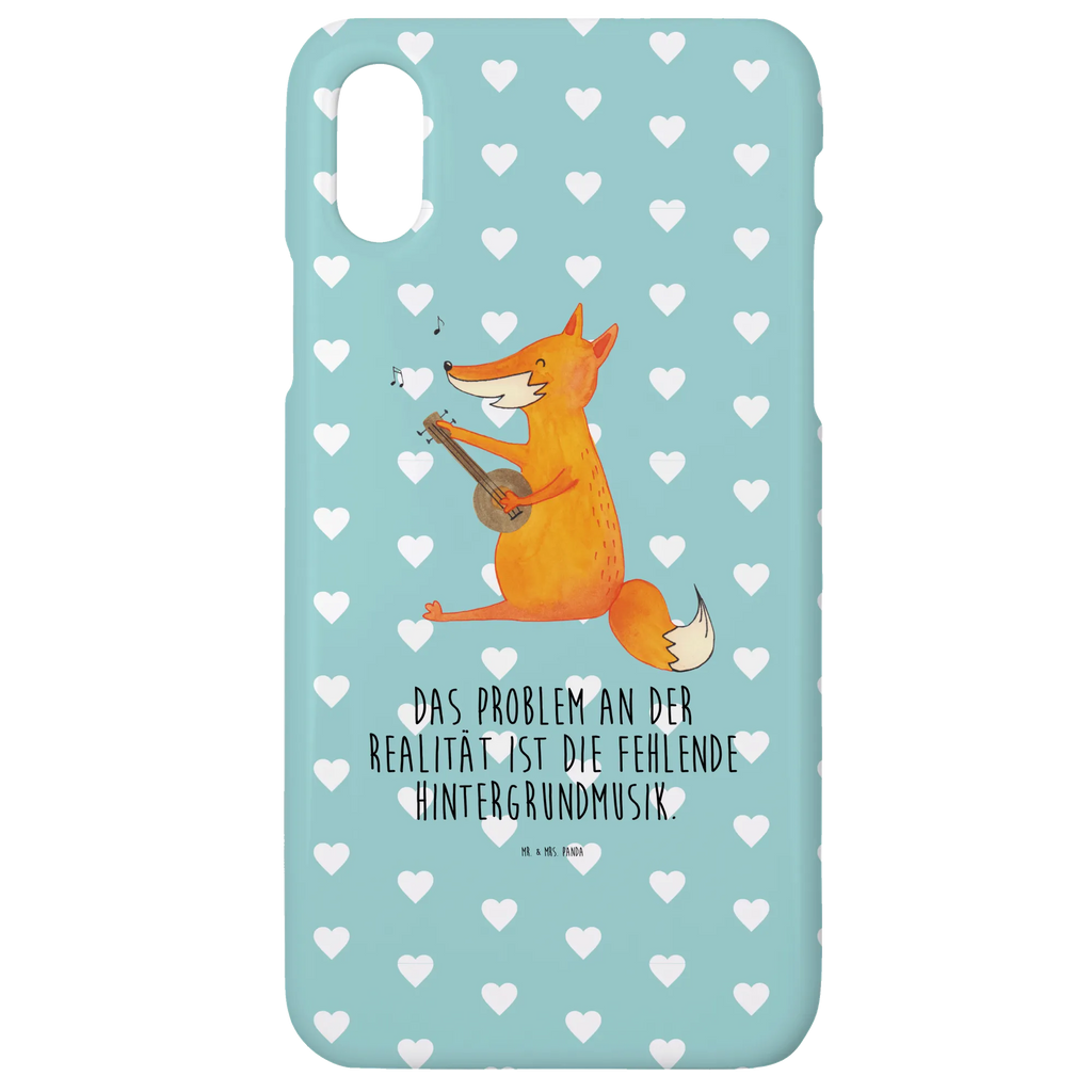 Handyhülle Fuchs Gitarre Handyhülle, Handycover, Cover, Handy, Hülle, Iphone 10, Iphone X, Fuchs, Füchse, Geschenk Musiker, Musik Spruch, Musikerin, Sänger, Sängerin, Gitarre