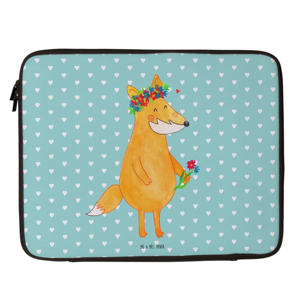 Notebook Tasche Fuchs Blumen Notebook Tasche, Laptop, Computertasche, Tasche, Notebook-Tasche, Notebook-Reisehülle, Notebook Schutz, Fuchs, Füchse, Fox, Liebe, Freundin, Fuchsmädchen, Blumenmädchen, Freundinnen, Liebesbeweis, Blume, Blumen, Motivation, Freude, ich, mich, Selbstliebe