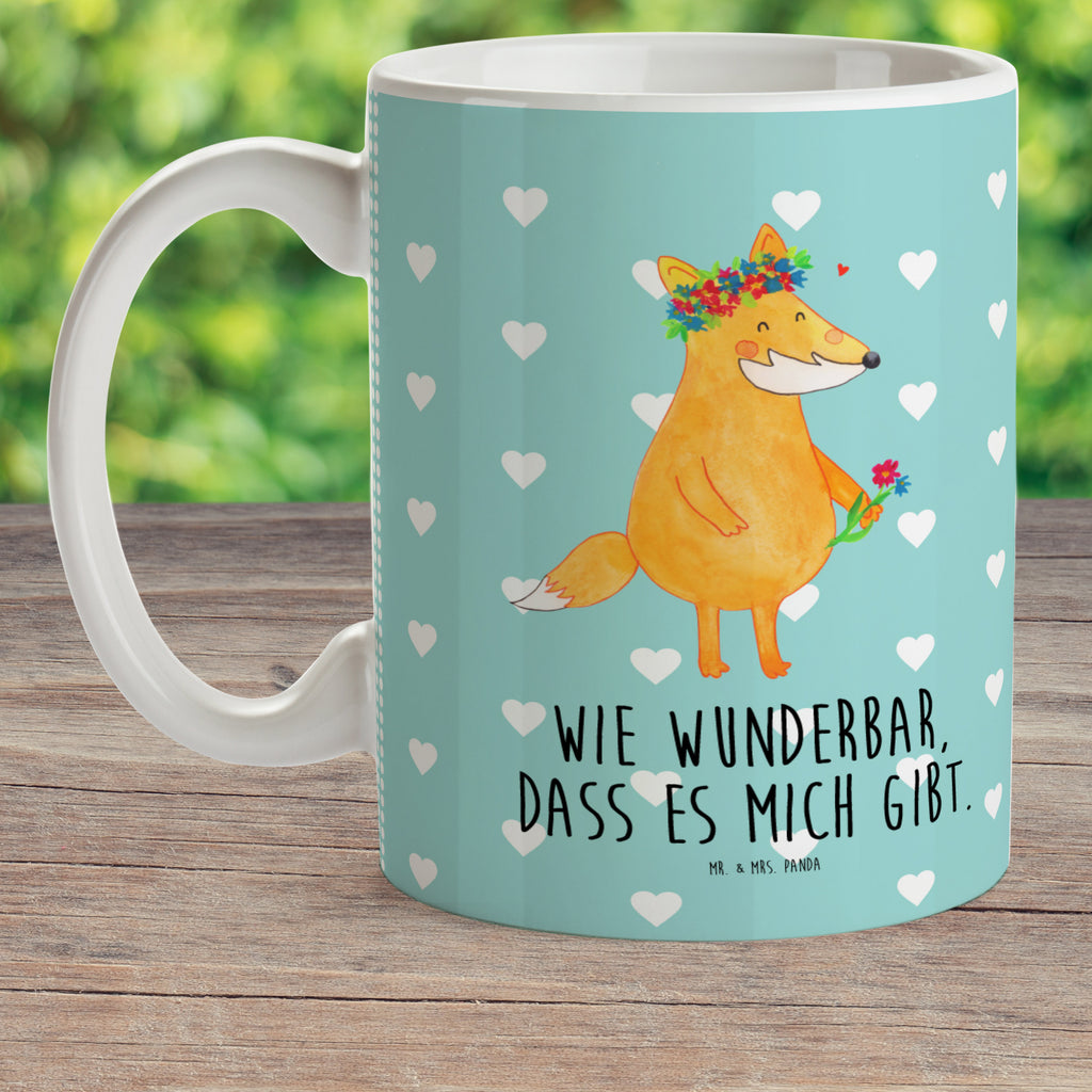 Kindertasse Fuchs Blumen Kindertasse, Kinder Tasse, Kunststoff Tasse, Kindergarten Tasse, Trinkbecher, Camping Becher, Kaffeetasse, Kunststoffbecher, Kindergartenbecher, Outdoorgeschirr, Kunststoffgeschirr, Reisebecher, Reisetasse, Kinderbecher, Bruchfeste Tasse, Bruchsichere Tasse, Plastik Tasse, Plastiktasse, Fuchs, Füchse, Fox, Liebe, Freundin, Fuchsmädchen, Blumenmädchen, Freundinnen, Liebesbeweis, Blume, Blumen, Motivation, Freude, ich, mich, Selbstliebe