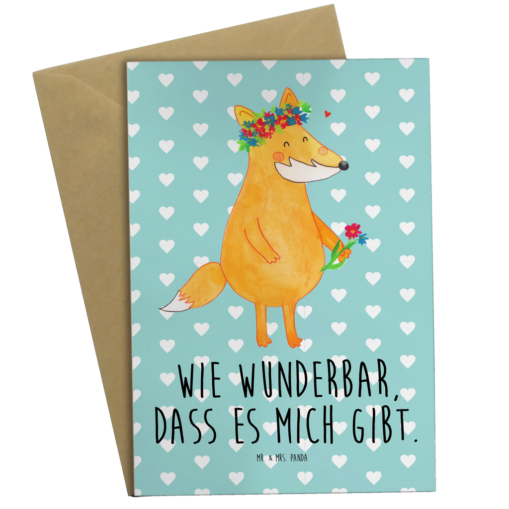 Grußkarte Fuchs Blumen Grußkarte, Klappkarte, Einladungskarte, Glückwunschkarte, Hochzeitskarte, Geburtstagskarte, Karte, Ansichtskarten, Fuchs, Füchse, Fox, Liebe, Freundin, Fuchsmädchen, Blumenmädchen, Freundinnen, Liebesbeweis, Blume, Blumen, Motivation, Freude, ich, mich, Selbstliebe