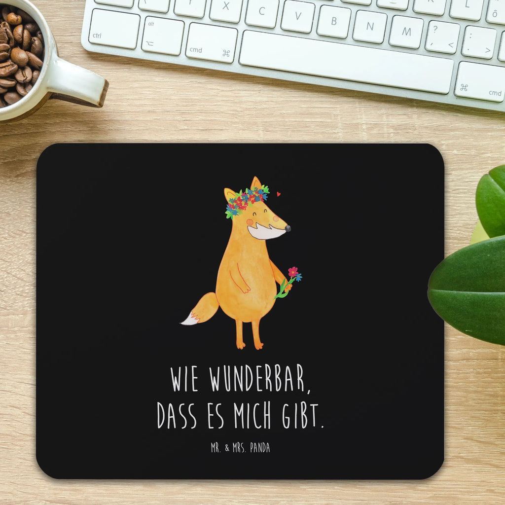 Mauspad Fuchs Blumen Mousepad, Computer zubehör, Büroausstattung, PC Zubehör, Arbeitszimmer, Mauspad, Einzigartiges Mauspad, Designer Mauspad, Mausunterlage, Mauspad Büro, Fuchs, Füchse, Fox, Liebe, Freundin, Fuchsmädchen, Blumenmädchen, Freundinnen, Liebesbeweis, Blume, Blumen, Motivation, Freude, ich, mich, Selbstliebe