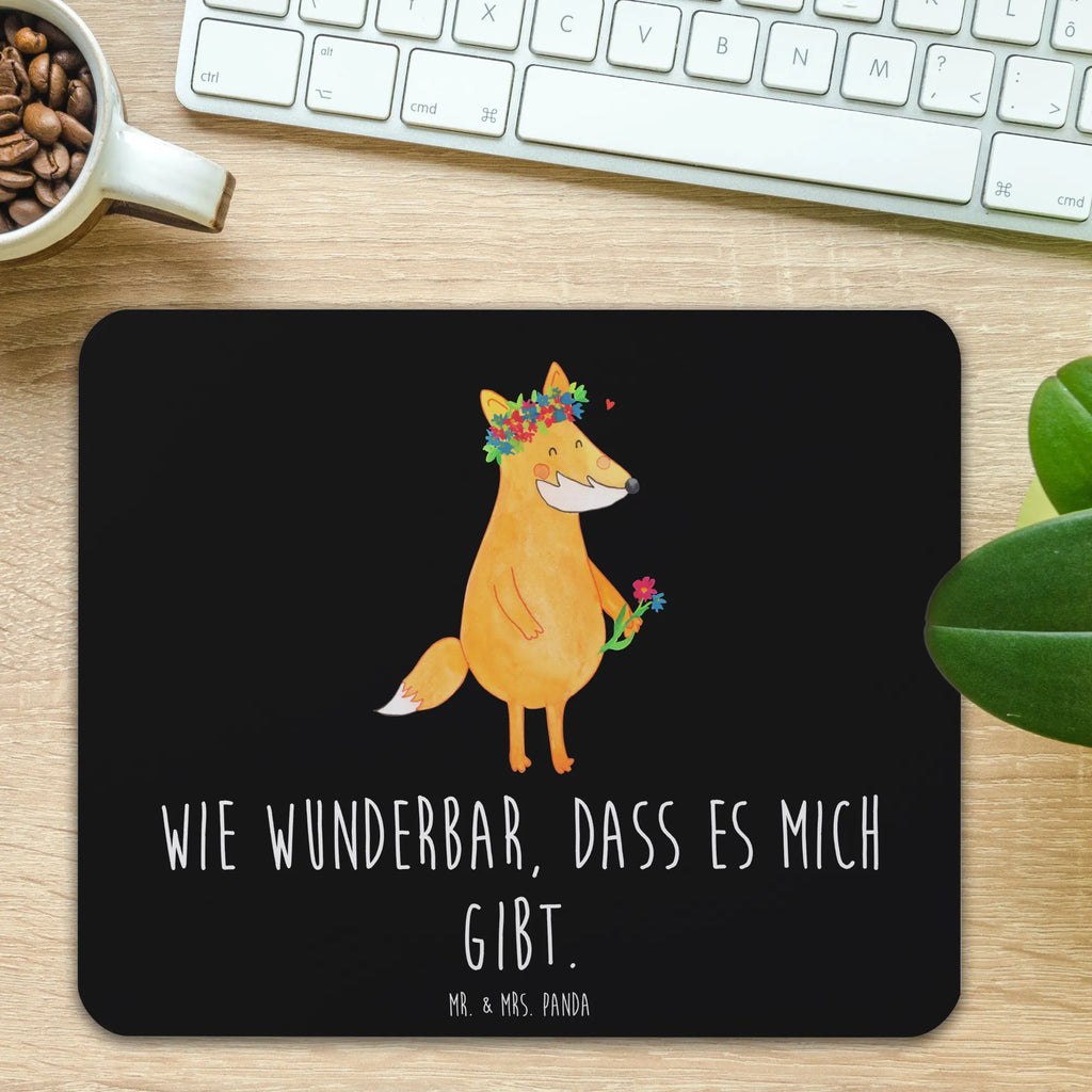 Mauspad Fuchs Blumen Mousepad, Computer zubehör, Büroausstattung, PC Zubehör, Arbeitszimmer, Mauspad, Einzigartiges Mauspad, Designer Mauspad, Mausunterlage, Mauspad Büro, Fuchs, Füchse, Fox, Liebe, Freundin, Fuchsmädchen, Blumenmädchen, Freundinnen, Liebesbeweis, Blume, Blumen, Motivation, Freude, ich, mich, Selbstliebe