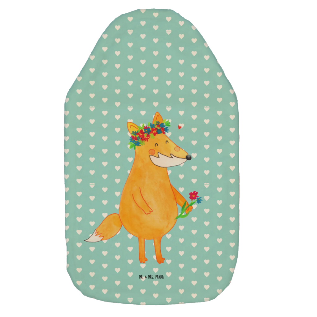 Wärmflasche Fuchs Blumen Wärmekissen, Kinderwärmflasche, Körnerkissen, Wärmflaschenbezug, Wärmflasche mit Bezug, Wärmflasche, Bettflasche, Kleine Wärmflasche, Fuchs, Füchse, Fox, Liebe, Freundin, Fuchsmädchen, Blumenmädchen, Freundinnen, Liebesbeweis, Blume, Blumen, Motivation, Freude, ich, mich, Selbstliebe