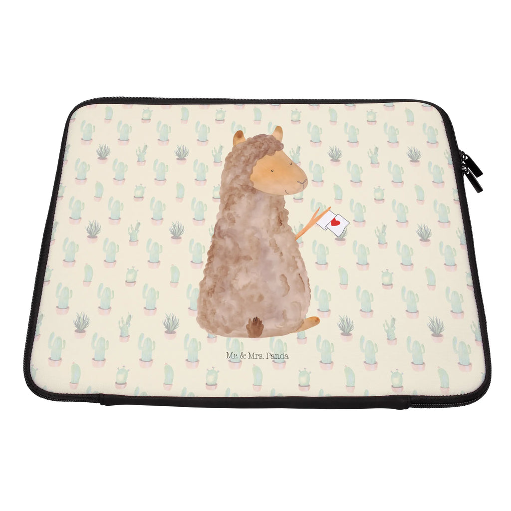 Notebook Tasche Alpaka Fahne Notebook Tasche, Laptop, Computertasche, Tasche, Notebook-Tasche, Notebook-Reisehülle, Notebook Schutz, Alpaka, Lama, Alpakas, Lamas, Liebe