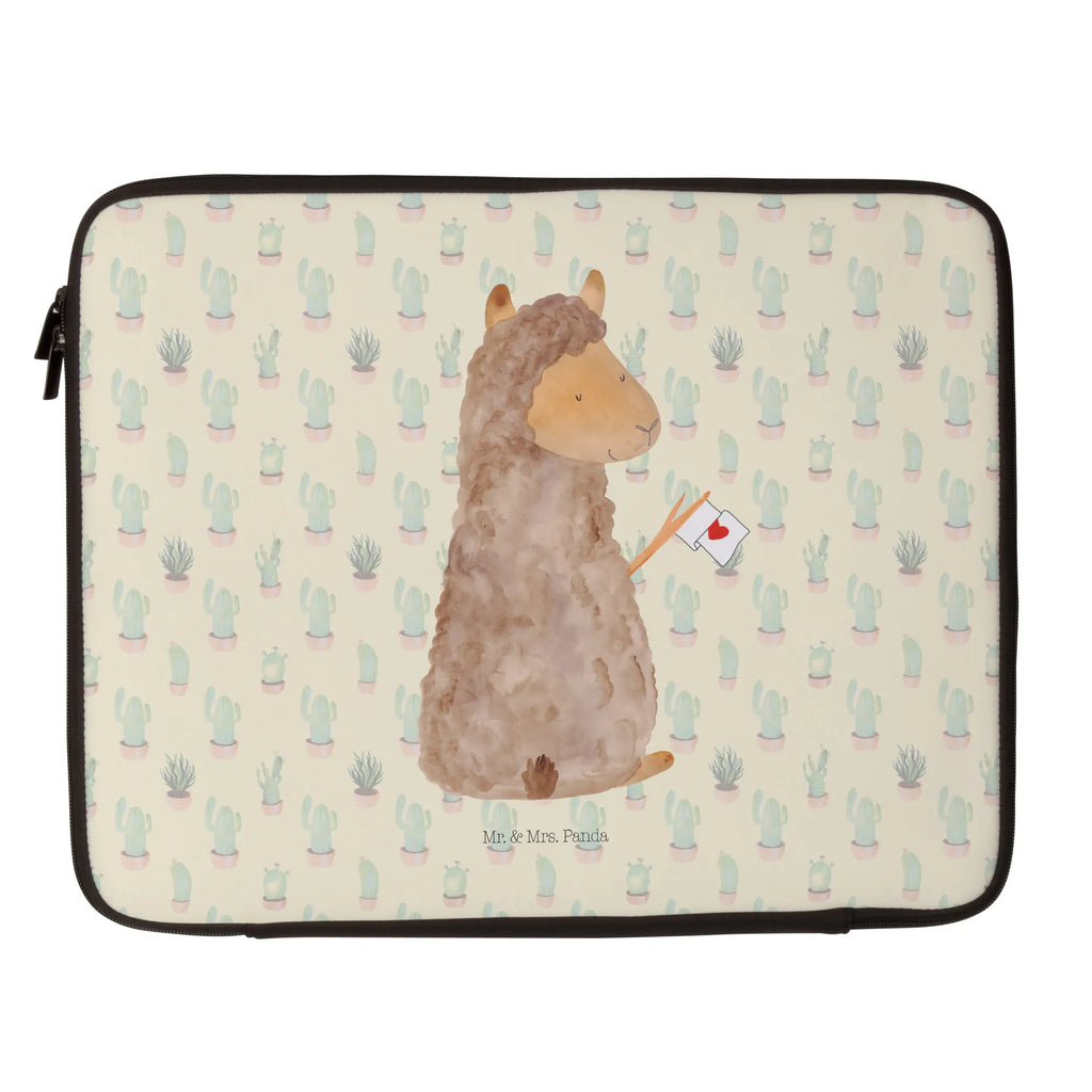 Notebook Tasche Alpaka Fahne Notebook Tasche, Laptop, Computertasche, Tasche, Notebook-Tasche, Notebook-Reisehülle, Notebook Schutz, Alpaka, Lama, Alpakas, Lamas, Liebe