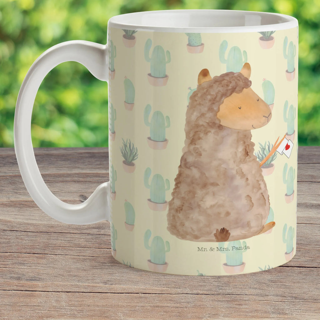 Kindertasse Alpaka Fahne Kindertasse, Kinder Tasse, Kunststoff Tasse, Kindergarten Tasse, Trinkbecher, Camping Becher, Kaffeetasse, Kunststoffbecher, Kindergartenbecher, Outdoorgeschirr, Kunststoffgeschirr, Reisebecher, Reisetasse, Kinderbecher, Bruchfeste Tasse, Bruchsichere Tasse, Plastik Tasse, Plastiktasse, Alpaka, Lama, Alpakas, Lamas, Liebe