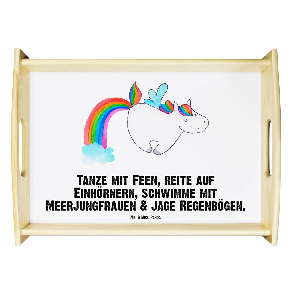 Serviertablett Einhorn Fliegendes Pferd Serviertablett, Tablett, Holztablett, Küchentablett, Dekotablett, Frühstückstablett, Einhorn, Einhörner, Einhorn Deko, Unicorn, Regenbogen, Spielen, Realität, Glitzer, Erwachsenwerden