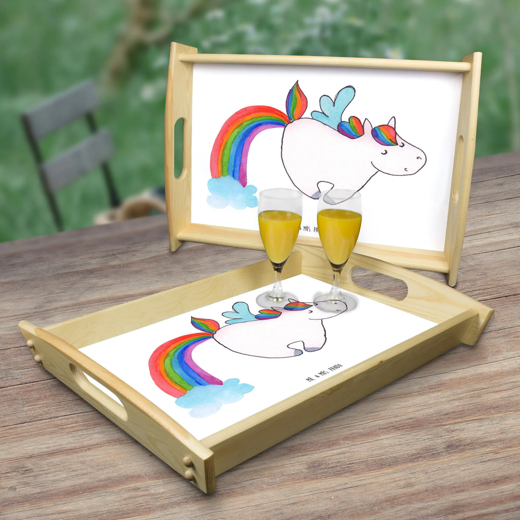 Serviertablett Einhorn Fliegendes Pferd Serviertablett, Tablett, Holztablett, Küchentablett, Dekotablett, Frühstückstablett, Einhorn, Einhörner, Einhorn Deko, Unicorn, Regenbogen, Spielen, Realität, Glitzer, Erwachsenwerden