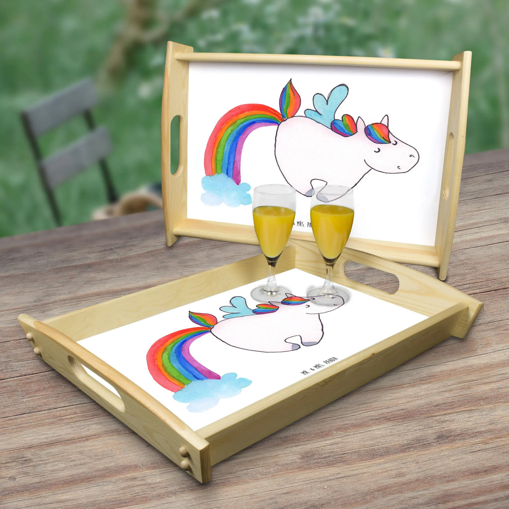 Serviertablett Einhorn Pegasus Serviertablett, Tablett, Holztablett, Küchentablett, Dekotablett, Frühstückstablett, Einhorn, Einhörner, Einhorn Deko, Pegasus, Unicorn, Regenbogen, Spielen, Realität, Glitzer, Erwachsenwerden