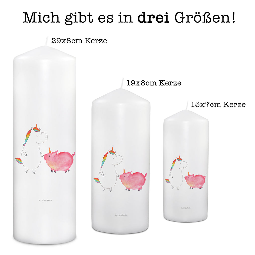 Kerze Einhorn + Schweinhorn Kerze, Taufkerze, Kommunionskerze, Geburtstagskerze, Geschenk Kerze, Taufgeschenk Kerze, Kerze mit Druck, Besondere Kerze, Geschenkidee Kerze, Kerze für Kommunion, Geburtstag Kerze, Kommunion Kerze, Einhorn, Einhörner, Einhorn Deko, Pegasus, Unicorn, Freundschaft, Schweinhorn, Schwein, Freundin, Schweinchen